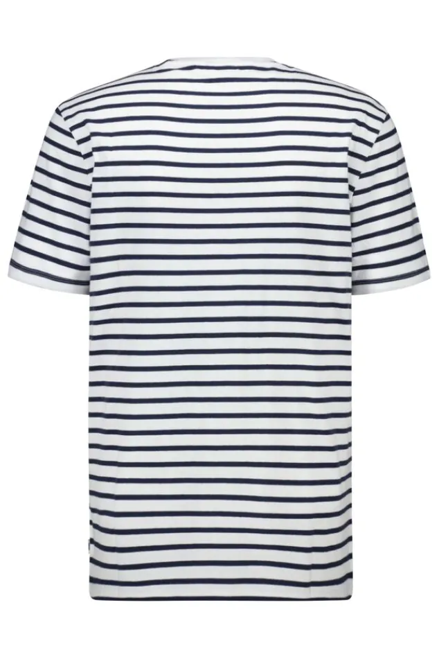 T-shirts & Polo's<America Today Basic T-shirt Eric Black/white|White/blue|Offwhite|White/green