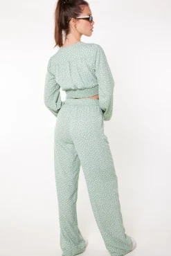 Blouses<America Today Blouse Baya Multicolour|Flowerblack|Sage