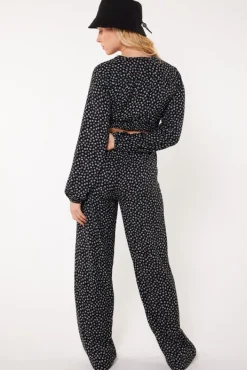 Blouses<America Today Blouse Baya Multicolour|Flowerblack|Sage