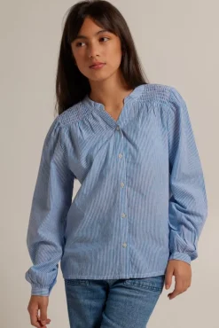 Blouses<America Today Blouse Bella jr Blue/white
