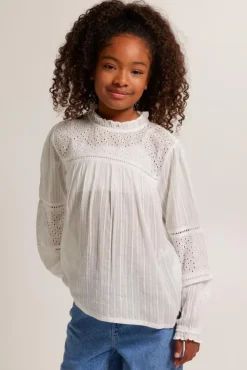 Blouses<America Today Blouse Bodil jr Lilac/purple|Offwhite