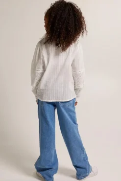 Blouses<America Today Blouse Bodil jr Lilac/purple|Offwhite