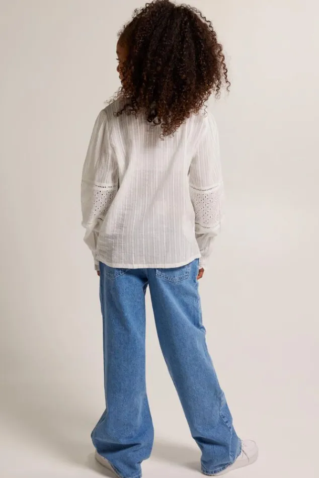 Blouses<America Today Blouse Bodil jr Lilac/purple|Offwhite