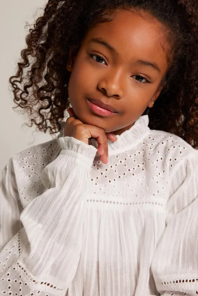 Blouses<America Today Blouse Bodil jr Lilac/purple|Offwhite