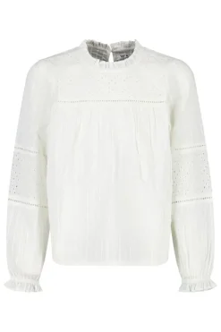 Blouses<America Today Blouse Bodil jr Lilac/purple|Offwhite