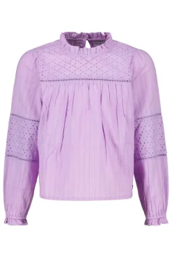 Blouses<America Today Blouse Bodil jr Lilac/purple|Offwhite