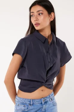 Blouses<America Today Blouse Illana Anthra|Kit