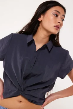 Blouses<America Today Blouse Illana Anthra|Kit