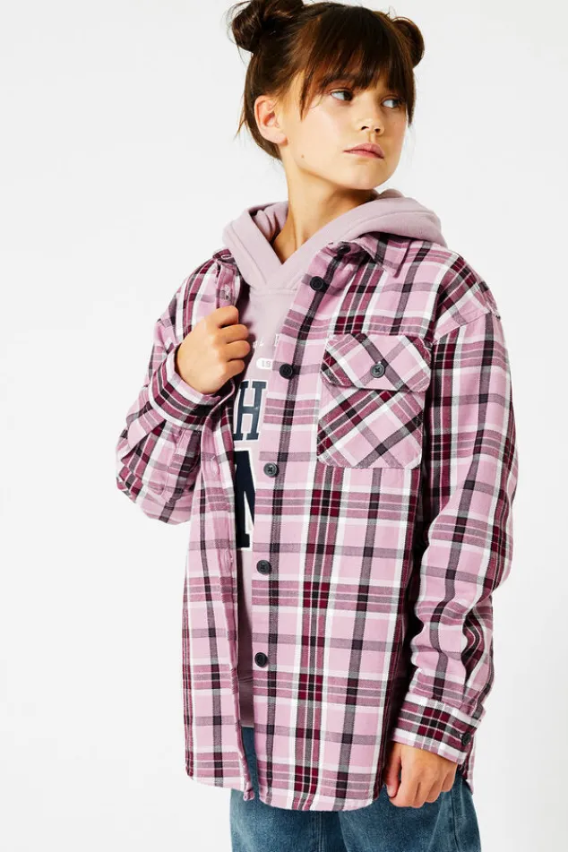 Blouses<America Today Blouse Ruit Green/blue|Red/pink