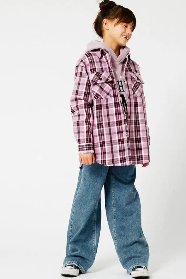 Blouses<America Today Blouse Ruit Green/blue|Red/pink