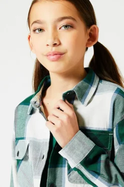 Blouses<America Today Blouse Ruit Green/blue|Red/pink