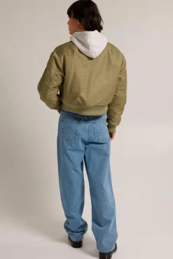 Varsity jackets|Jassen<America Today Bomberjack Jordyn Darkblue|Khaki|Army