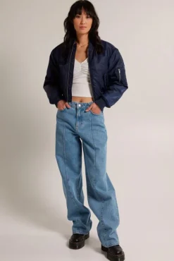 Jassen|Varsity jackets<America Today Bomberjack Jordyn Darkblue|Khaki|Army