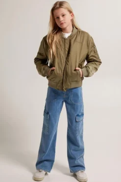 Jassen<America Today Bomberjack Jordyn JR Lightblue|Army|Pink