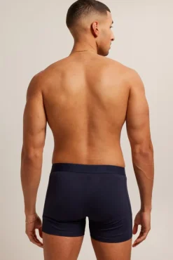 Ondergoed & Lounge<America Today Boxershort Alex Black|Navy