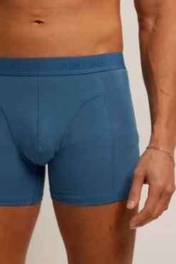 Ondergoed & Lounge<America Today Boxershort Alex Blue/brown|Sky|Lilac