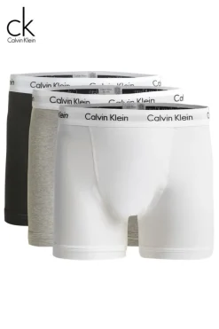 Calvin Klein|Ondergoed & Lounge<America Today Boxershort Calvin Klein 3-pack Greymelange|White