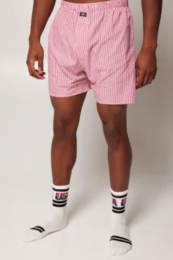 Ondergoed & Lounge<America Today Boxershort Thomas Navy/white|White/red|Blue/navy|Stripe