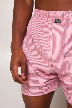 Ondergoed & Lounge<America Today Boxershort Thomas Navy/white|White/red|Blue/navy|Stripe