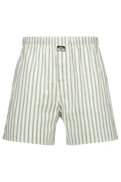 Ondergoed & Lounge<America Today Boxershort Thomas White/green|Olive