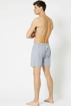 Ondergoed & Lounge<America Today Boxershort Thomas Blue/navy|Stripe|Navy/white|White/red