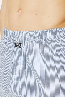 Ondergoed & Lounge<America Today Boxershort Thomas Blue/navy|Stripe|Navy/white|White/red