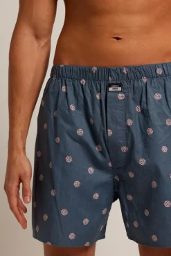 Ondergoed & Lounge<America Today Boxershort Thomas P Sky|Frenchblue