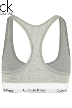 Calvin Klein|Accessoires<America Today Bralette Calvin Klein Modern cotton Black|Greymelange