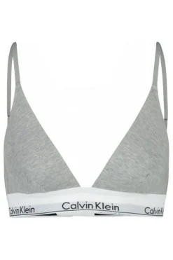 Calvin Klein|Ondergoed & Lounge<America Today Bralette Calvin Klein triangle Black|Greymelange