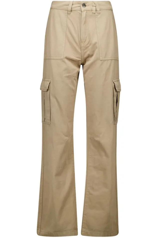 Broeken<America Today Broek Paloma Black|Lightkhaki|Army