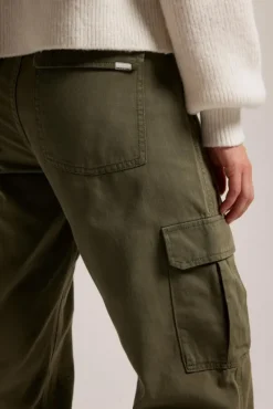 Broeken<America Today Broek Paloma Black|Lightkhaki|Army