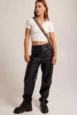 Broeken<America Today Broek Parker Black|Army