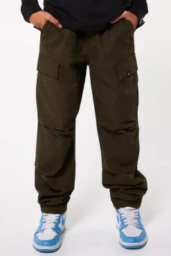 Broeken<America Today Broek Payne JR Khaki|Field