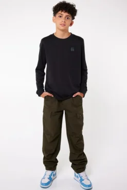 Broeken<America Today Broek Payne JR Khaki|Field