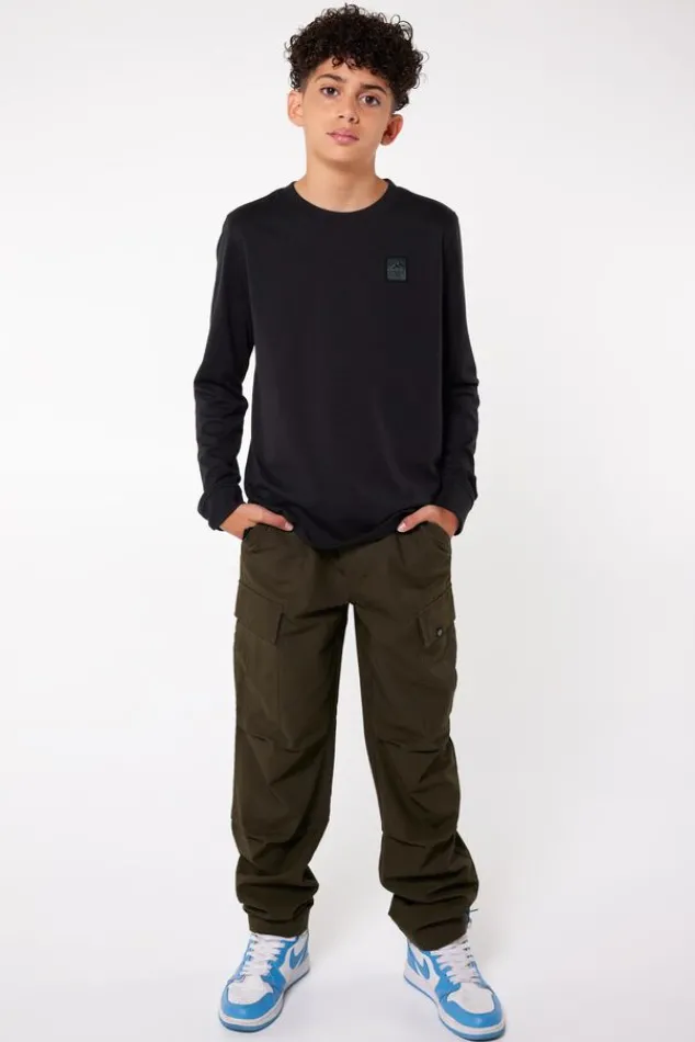 Broeken<America Today Broek Payne JR Khaki|Field
