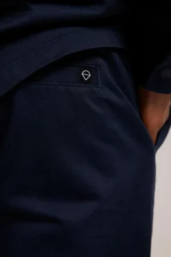 Broeken<America Today Broek Peter Sand|Darkblue