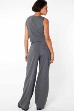 Broeken<America Today Broek Philly Black|Darkgreymelange|Black