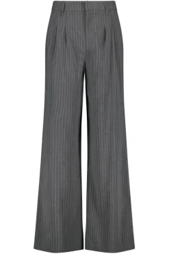 Broeken<America Today Broek Philly Grey/white