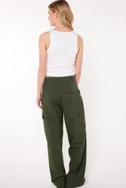 Broeken<America Today Broek Phyne Army