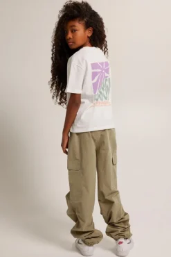 Broeken<America Today Broek Pippa jr Sand|Pebble|Cactus