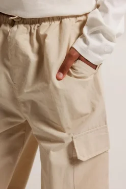 Broeken<America Today Broek Pippa jr Sand|Pebble|Cactus