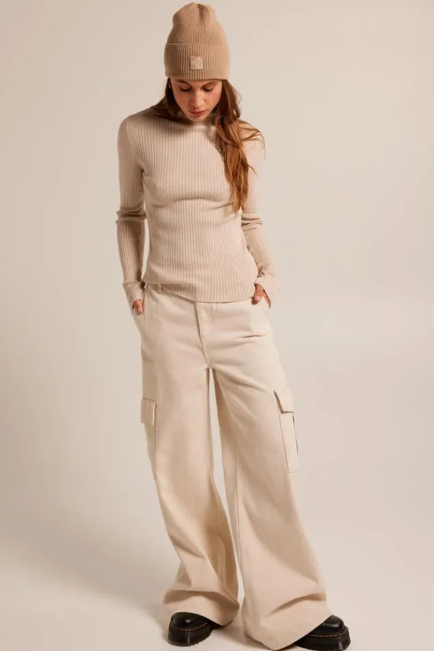 Truien & Vesten<America Today Coltrui Kimberly Black|Midgreymelange|Oatmeal