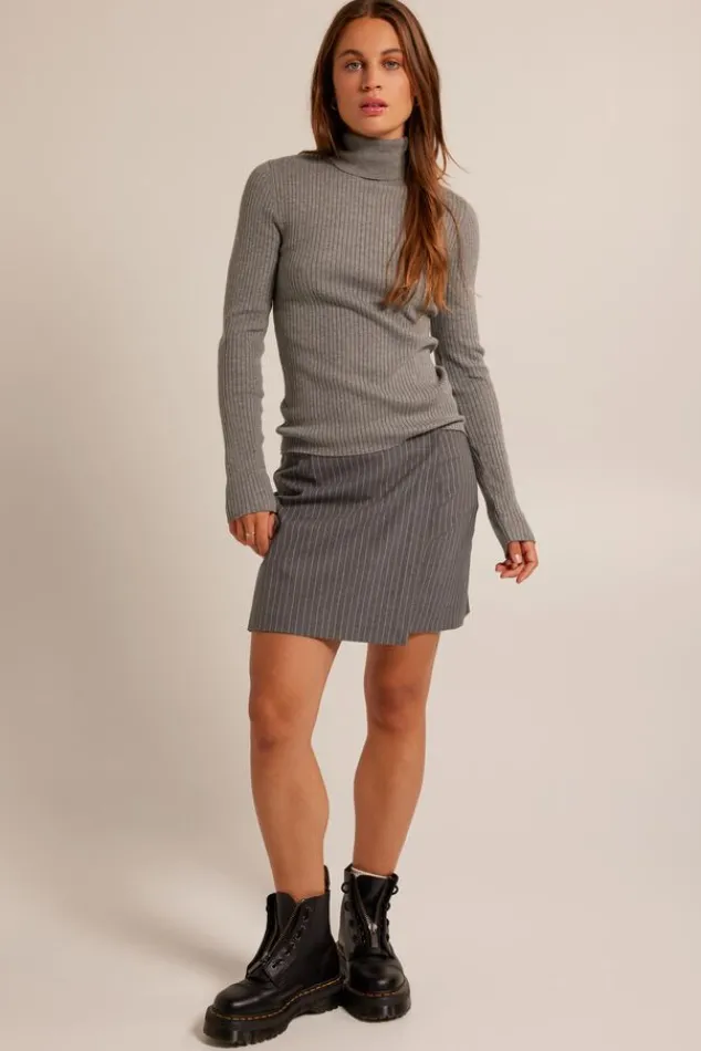 Truien & Vesten<America Today Coltrui Kimberly Black|Midgreymelange|Oatmeal