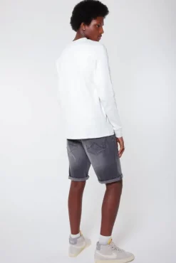 Shorts<America Today Denim short Robert Black|Grey|Lightblue