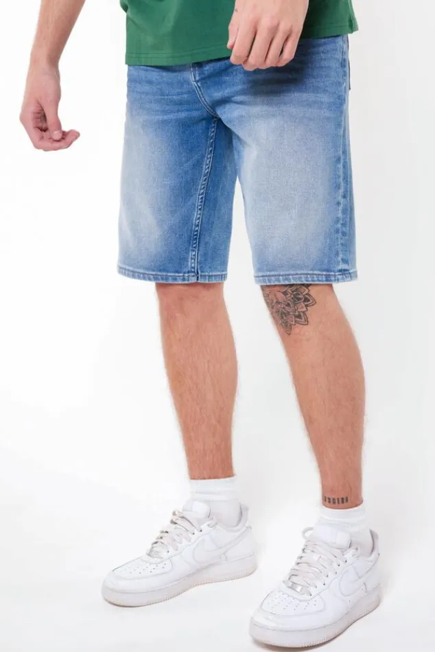 Shorts<America Today Denim short Robert Black|Grey|Lightblue