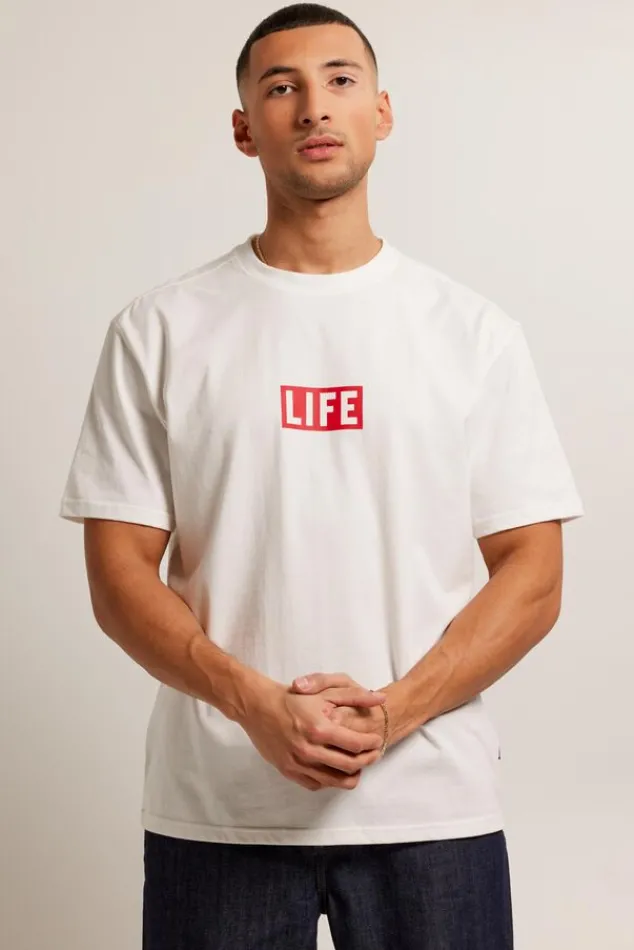 T-shirts & Polo's<America Today Elwin Black|Offwhite