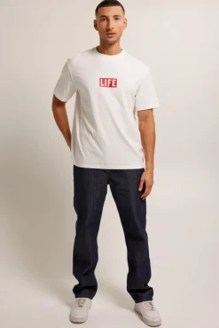 T-shirts & Polo's<America Today Elwin Black|Offwhite