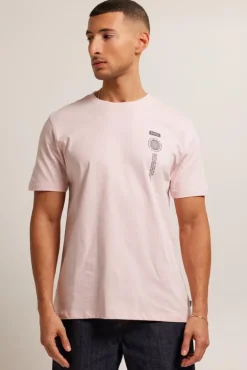 T-shirts & Polo's<America Today Emory Lightpink|Washedblack|Kit