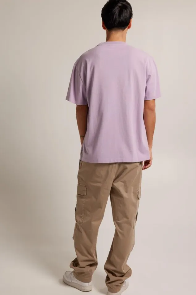 T-shirts & Polo's<America Today Enzo Black|Lilac|Offwhite
