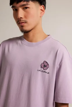 T-shirts & Polo's<America Today Enzo Black|Lilac|Offwhite